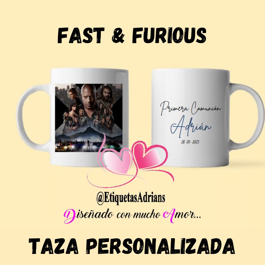 Taza FAST & FURIOUS 2