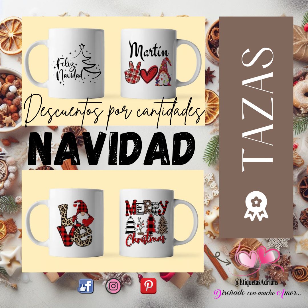 Tazas NAVIDAD