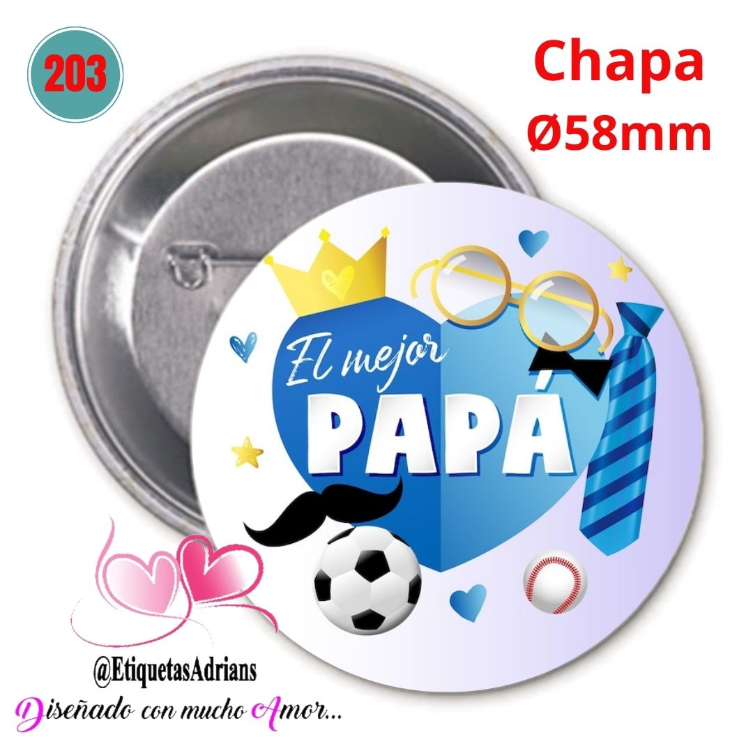 Chapa PAPÁ 203