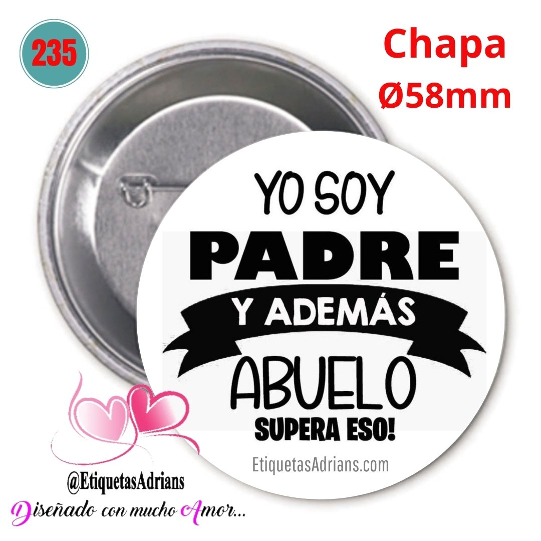Chapa PAPÁ 235