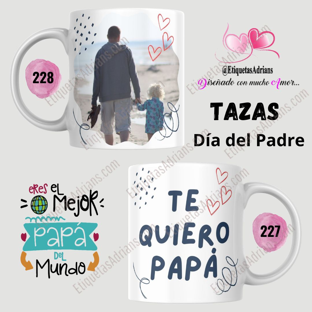 Taza PAPÁ 227+228