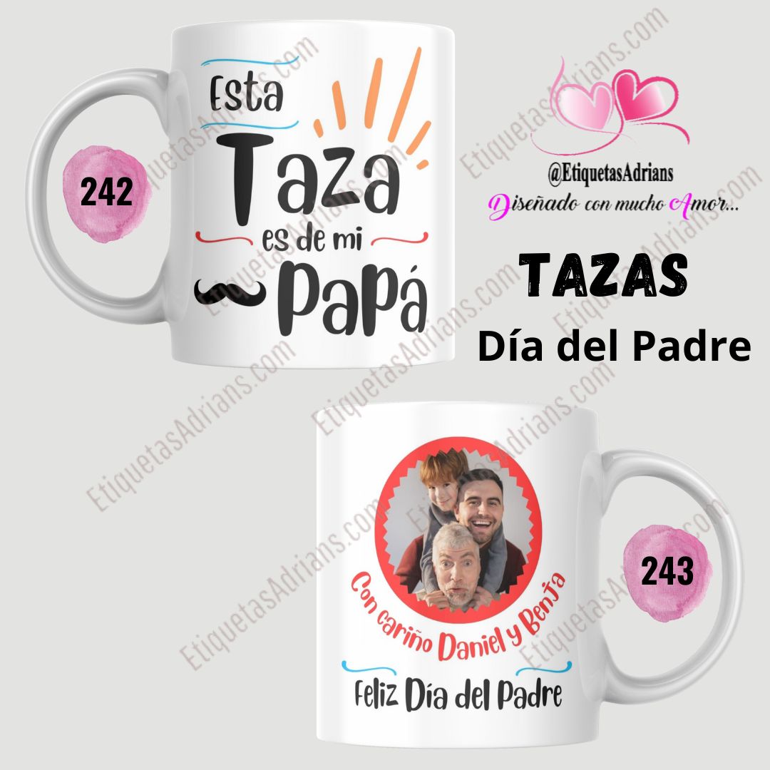 Taza PAPÁ 242+243