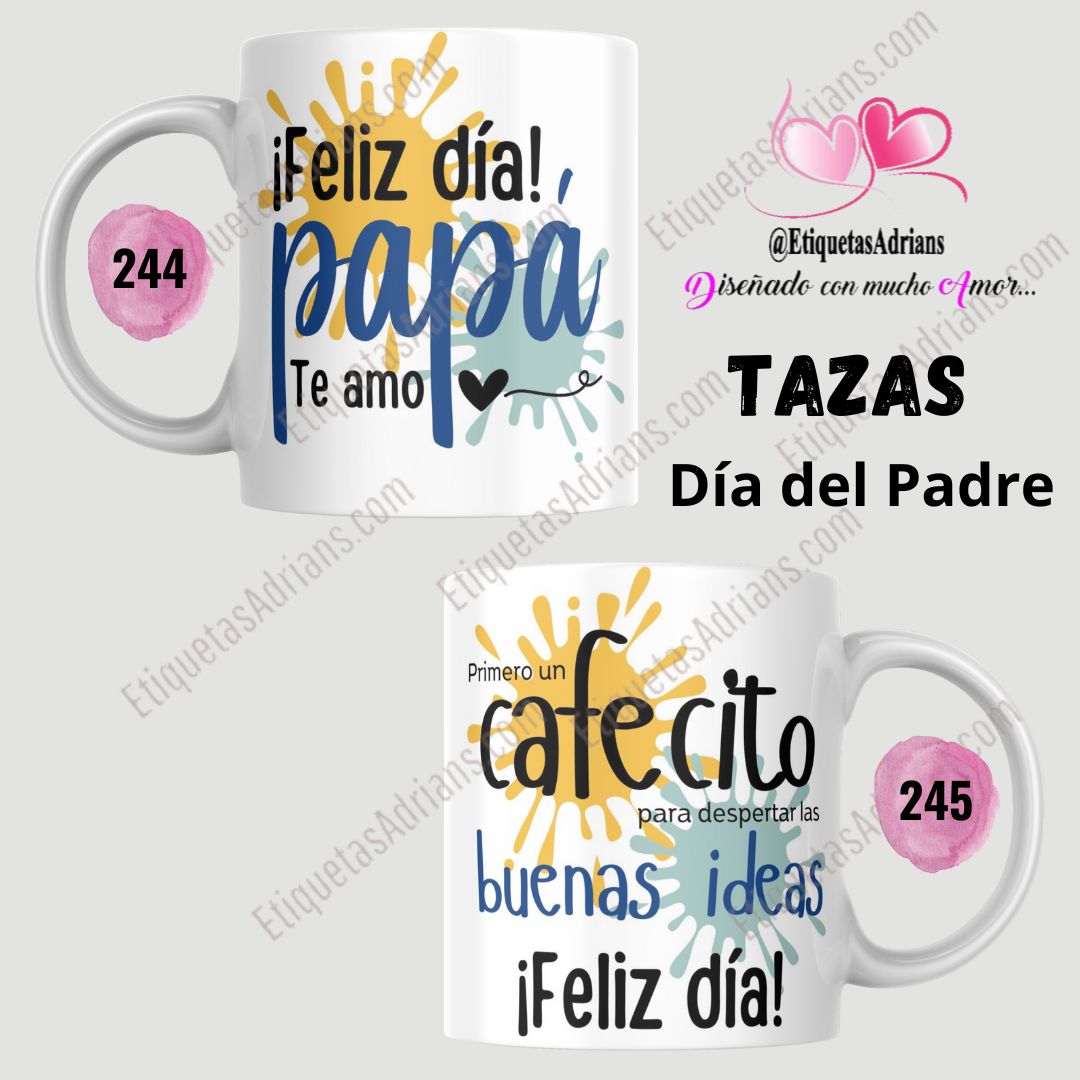 Taza PAPÁ 244+245