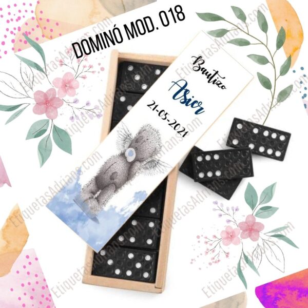 Domino Bautizo Mod. 018