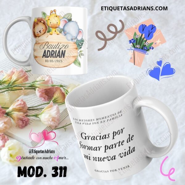 Taza BAUTIZO 311